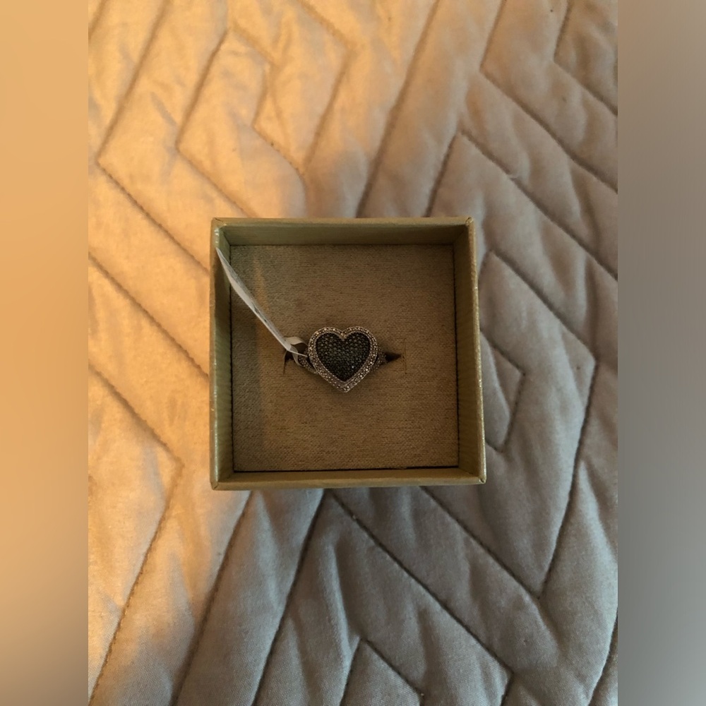 Womens heart shaped ring